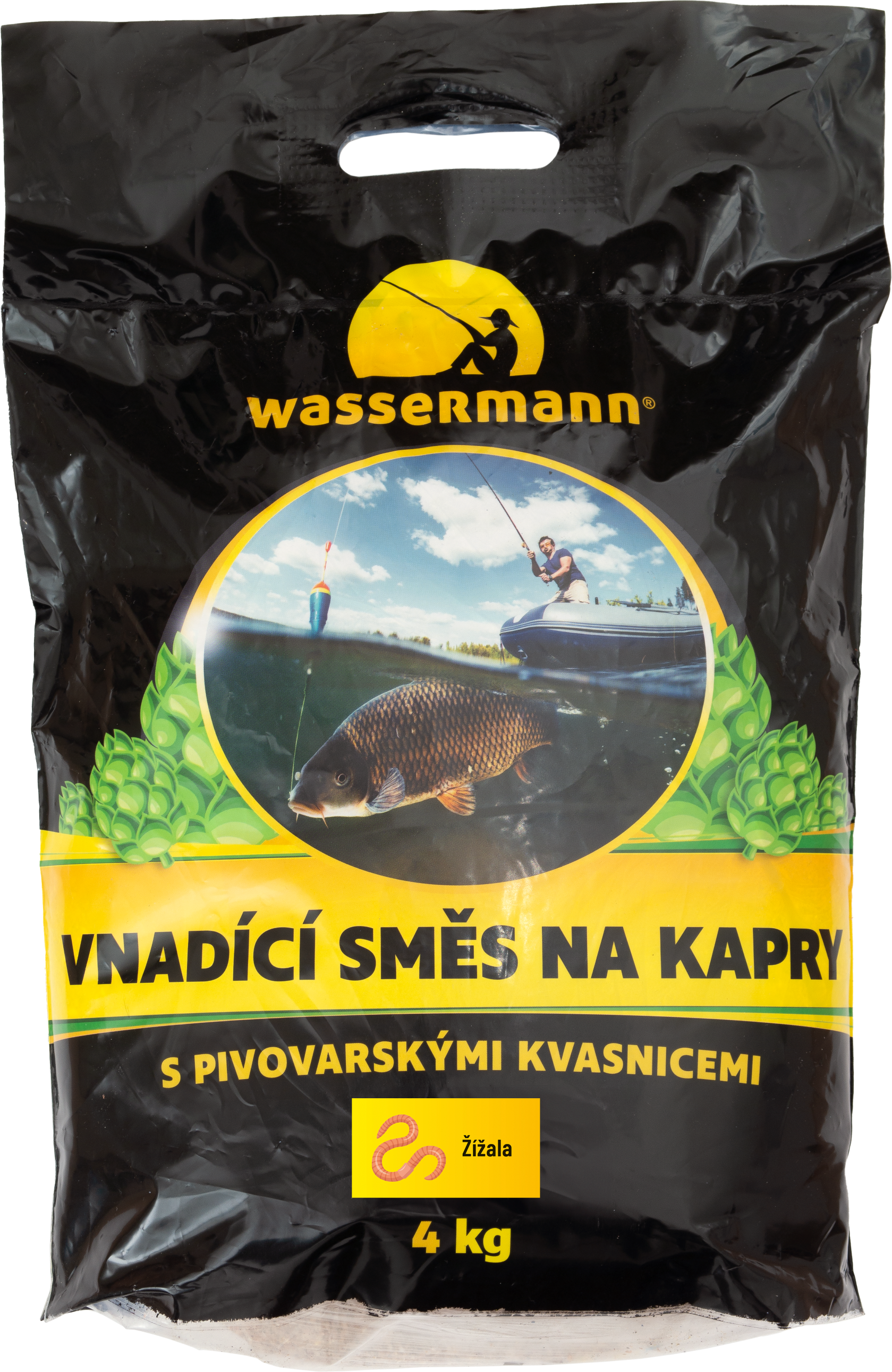 vnadící směs na kapry žížala