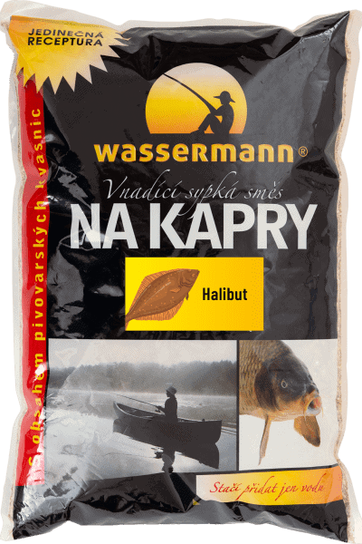 Krmítková směs na kapry HALIBUT - 1 kg sáček