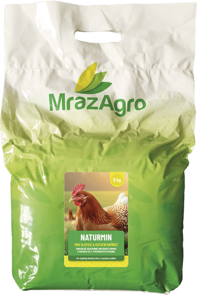 NATURMIN doplňkové krmivo pro slepice a ostatní drůbež - 5 kg taška