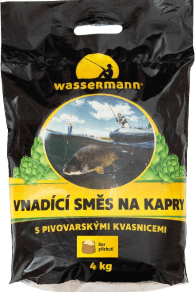 Krmítková směs na kapry BEZ PŘÍCHUTĚ - 4 kg taška