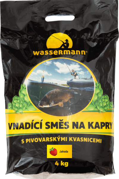 Krmítková směs na kapry JAHODA - 4 kg taška