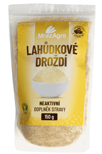 LAHŮDKOVÉ DROŽDÍ - lahodná chuť z Vysočiny - 150 g