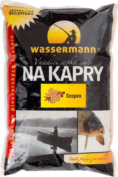 Krmítková směs na kapry SCOPEX - 1 kg sáček
