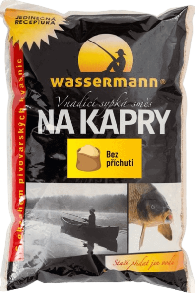 Krmítková směs na kapry BEZ PŘÍCHUTĚ - 1 kg sáček