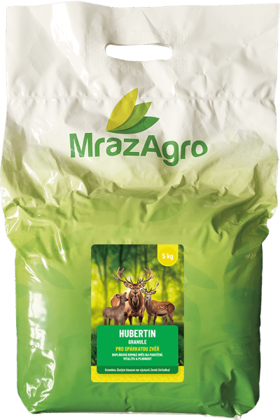 HUBERTIN doplňková krmná směs pro spárkatou zvěř - 5 kg taška