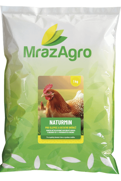 NATURMIN doplňkové krmivo pro slepice a ostatní drůbež - 1 kg sáček