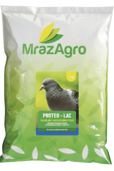 PROTEO LAC proteinové doplňkové krmivo pro holuby a ostatní ptáky - 1 kg sáček